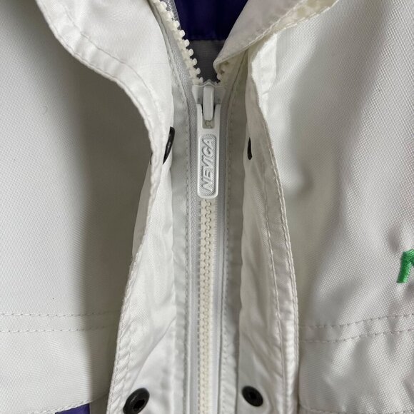 Vintage Nevica Womens Jacket Size 6 80s Outdoor Insulated Retro Ski Winter Snow - Picture 6 of 16